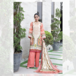 Humdum Kashaf Digital Print Wool Shirt and Dupatta with Plain Trouser